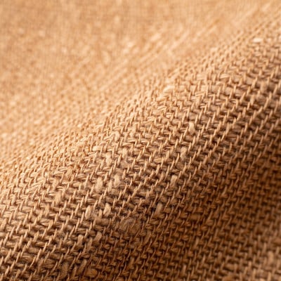 【手織りマフラー】ベージュ 手紡ぎシルク真綿 kuskafabric 丹後の絹織物【高島屋選定品】