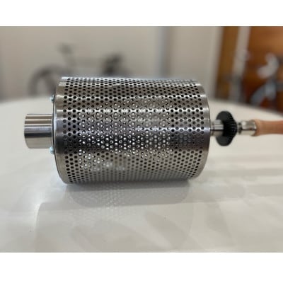 miniコーヒーロースター300g用 チタンパンチングドラム