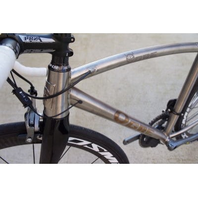 【高島屋選定品】 チタンフレームオーダーメイド自転車　ロードタイプ　【WELD ONE】