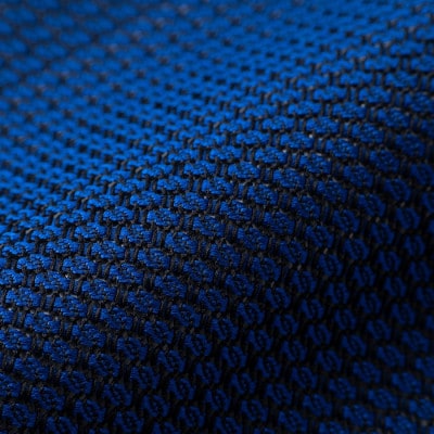 【手織りネクタイ】ネイビー ガルザタイ kuskafabric 丹後の絹織物【高島屋選定品】