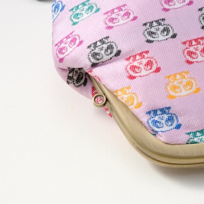 4.0寸親子がま口 パンダ柄