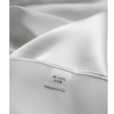 【シルクの枕カバー】×5枚 ひもで結ぶタイプ フリーサイズで大きな枕にも対応 白 無添加 ヘアケアに