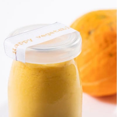 栽培期間中、農薬を使わず自家栽培した「コリンキーかぼちゃ」使用の手作りプリン　12個【配送不可地域：離島】