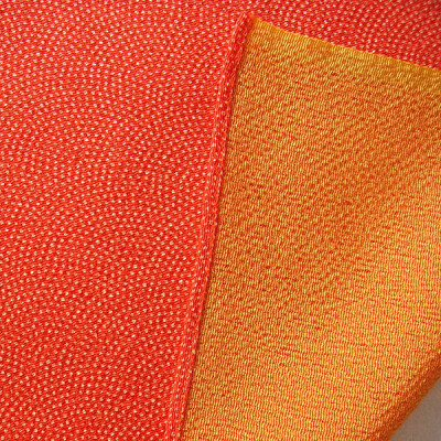 友禅風呂敷 鮫小紋(朱/山吹) 1枚