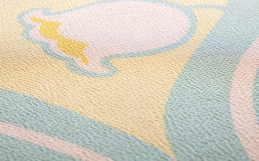 正絹縮緬友禅風呂敷 すずらん