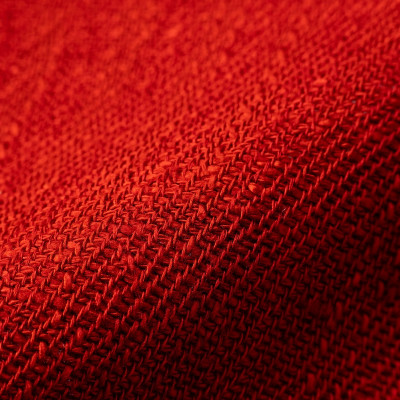 【手織りマフラー】レッド 手紡ぎシルク真綿 kuskafabric 丹後の絹織物【高島屋選定品】