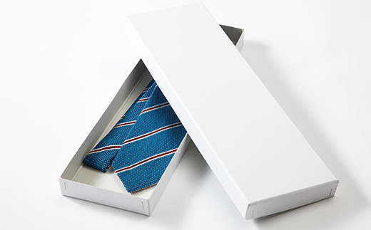 シルク100%　たけとらのフレスコネクタイ　サックス・えんじ　ふるさと納税限定　プレゼント・父の日に