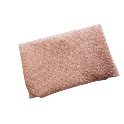 正絹ちりめん台付ふくさ(ピンク)　シルク100%　冠婚葬祭に便利な日本製袱紗　結婚式、法事・葬式に