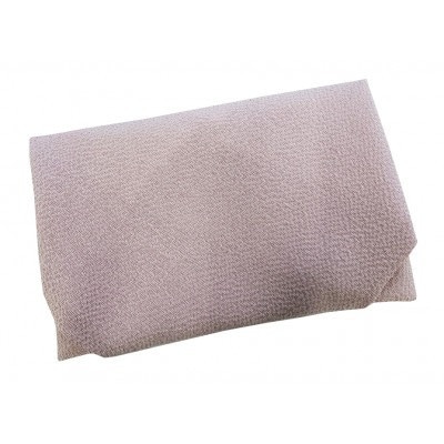 正絹ちりめん台付ふくさ(藤色)　シルク100%　冠婚葬祭に便利な日本製袱紗　結婚式、法事・葬式に