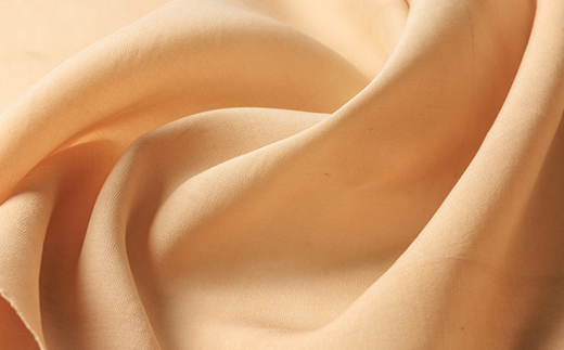 丹後シルク枕カバー　丹後の間伐材で染めた絹100%の国産寝具　ベージュ(原木染) 【高島屋選定品】