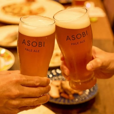 【毎月定期便】【京都ハンナリーズ コラボラベル】ASOBI 350ml×6本 クラフトビール全3回