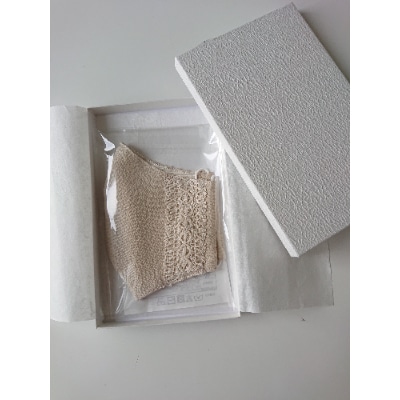 丹後ちりめん　シルクマスク(シルクレース)