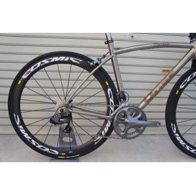 【高島屋選定品】 チタンフレームオーダーメイド自転車　ロードタイプ　【WELD ONE】