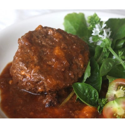 ごちそう缶詰　BEEF HUMBURGER STEAK 日本海牧場のげんこつバーグ　190g× 2缶