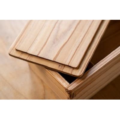 森の美しさを守る 与謝野スギのお弁当箱　自然塗料使用　京都与謝野より