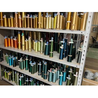 御城印帳(清州城) 金糸使用