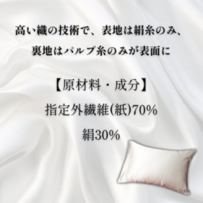 洗える抗菌シルク和紙 枕カバー 2枚セット【宮眞】肌にやさしい、美容・ヘアケアにぴったり