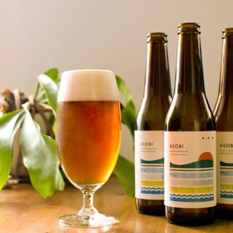 【与謝野町産ホップ使用クラフトビール】ASOBI　330ml ×12本セット【配送不可地域：離島】