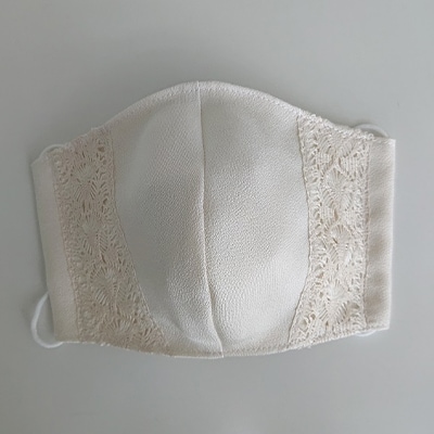 シルクマスク　丹後シルク(新柄シルクレース)