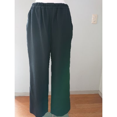 シルクパンツ　黒　丹後シルク