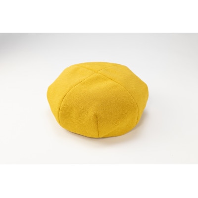 アピアランスケアベレー帽(丹後ちりめん)【たんぽぽ】