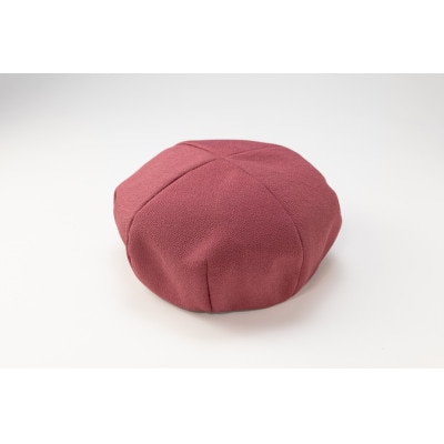 アピアランスケアベレー帽(丹後ちりめん)【こけもも】