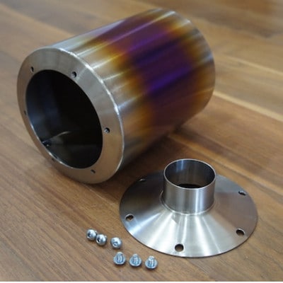 電動miniコーヒーロースター　チタンドラム　HMR300-Ti