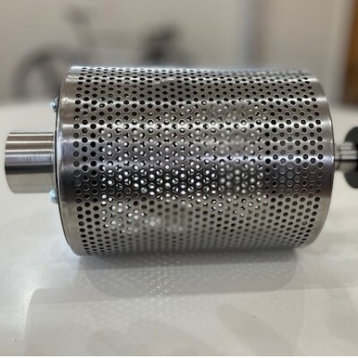 miniコーヒーロースター 300g用 ステンレス製パンチングドラム