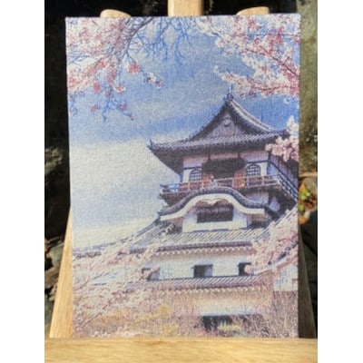 御城印帳(犬山城 桜)