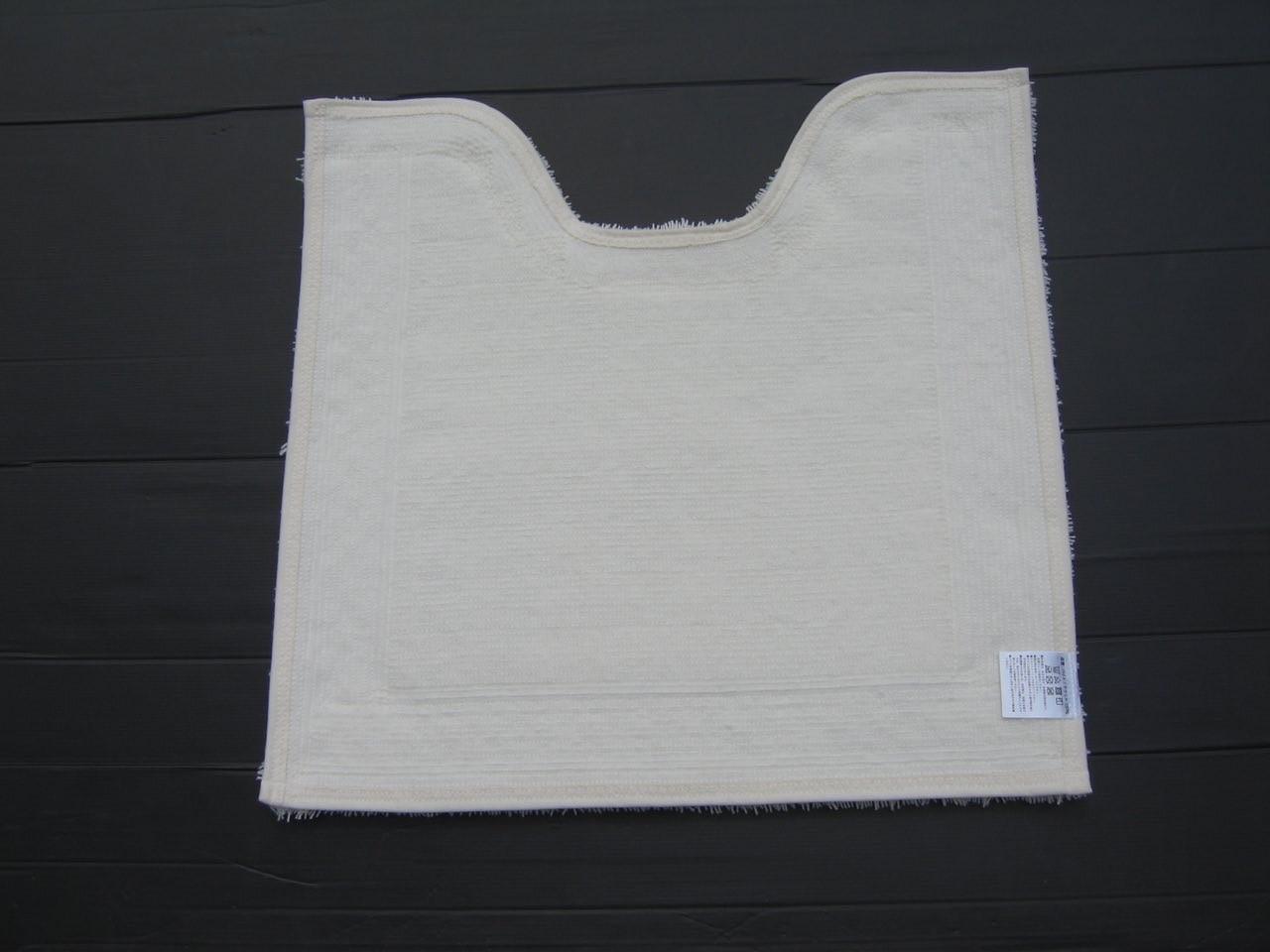 【ホワイト】ボルガトイレマット約60cm×約60cm
