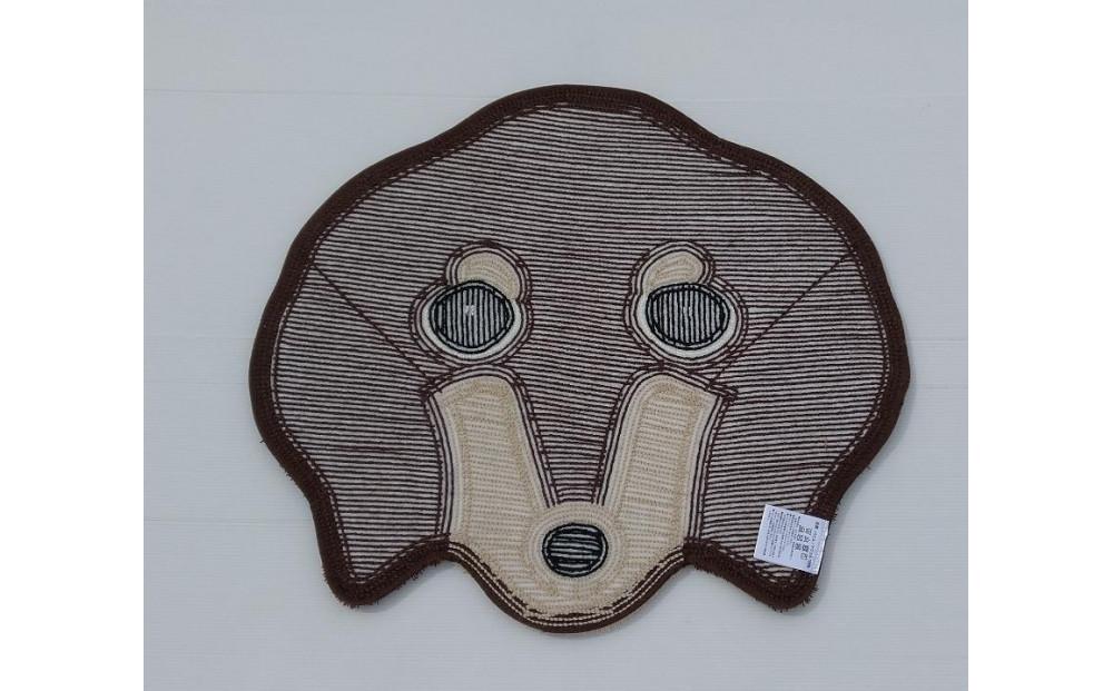 ダックスフンドラグマット約52cm×約60cm