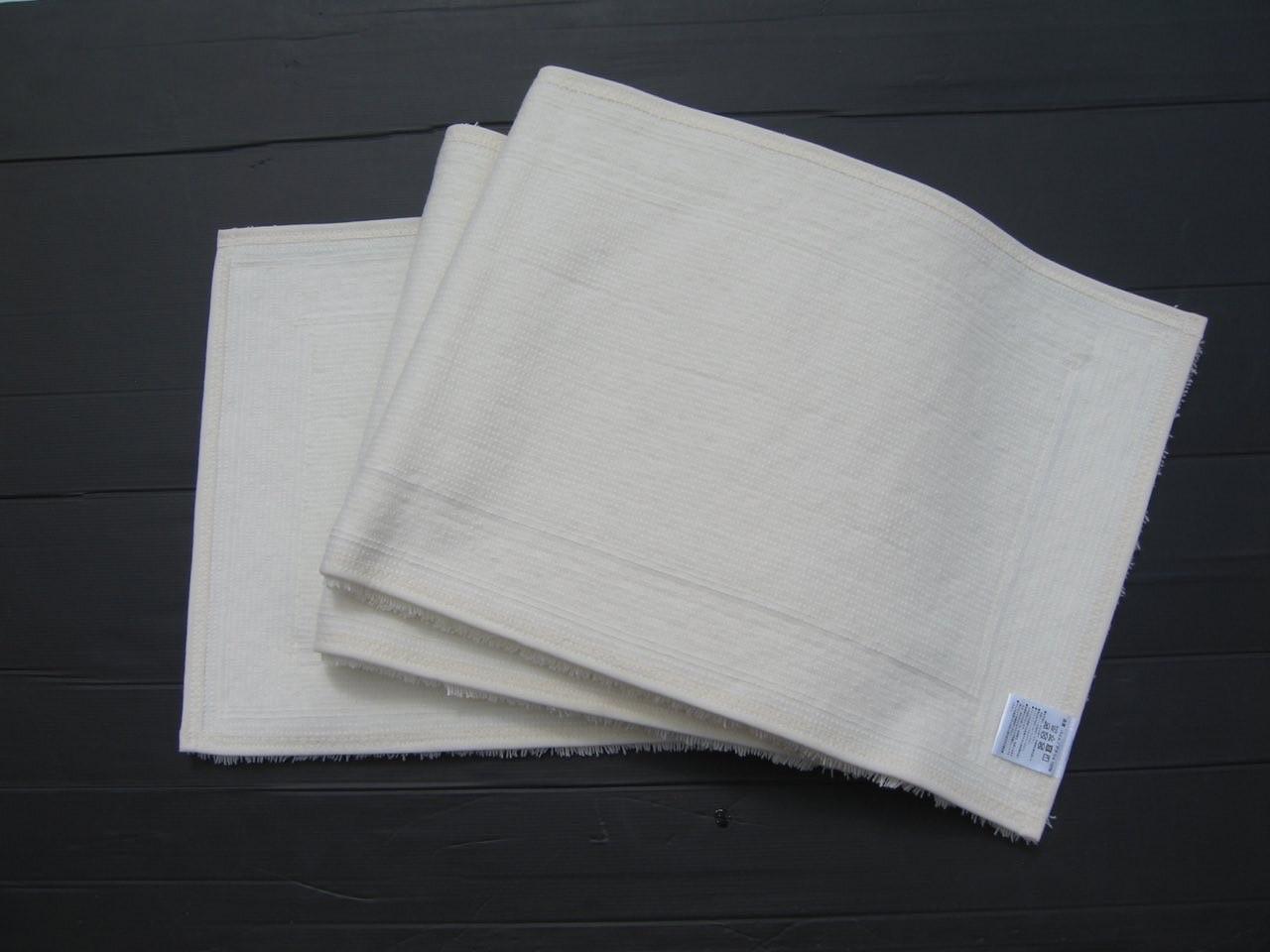 【ホワイト】ボルガキッチンマット大 約45cm×約240cm