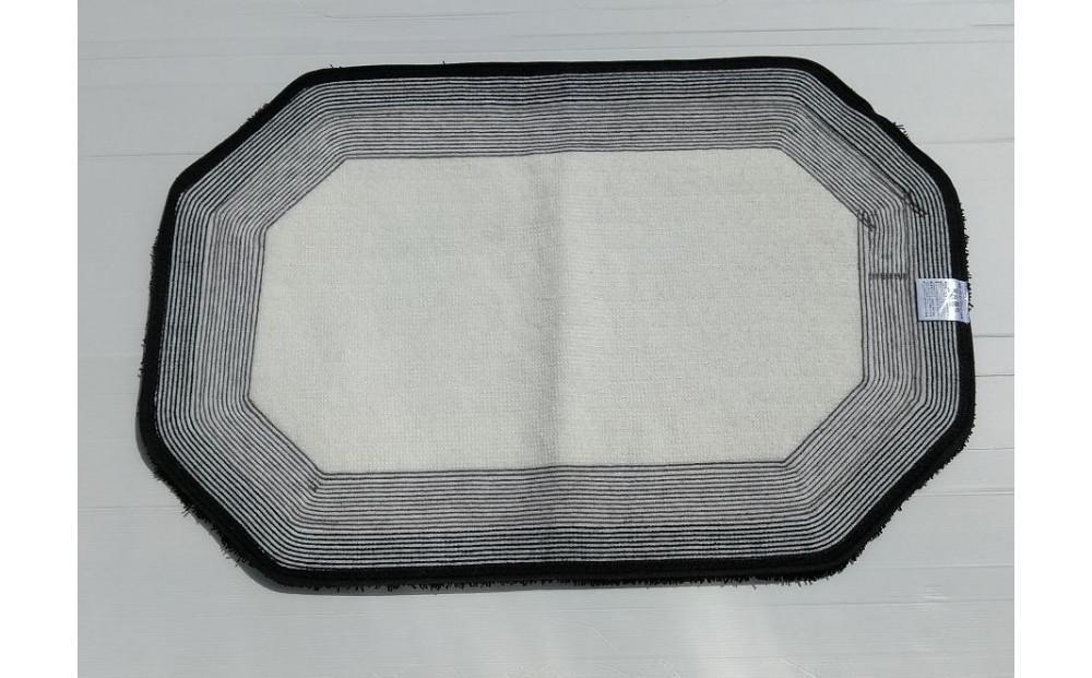【ホワイト,グレー,ブラック】ボルガ玄関マット約60cm×約90cm