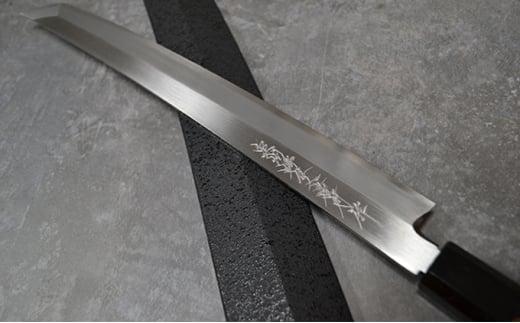 青木刃物製作所「銀三先丸正夫」斬月 ヌリサヤピン付き 300mm