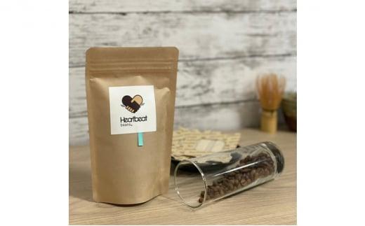 【中細挽き粉】＜ハートビートビーンズ＞  レギュラーコーヒーセット／ブラジルから千利休＋かんたんドリップフィルター