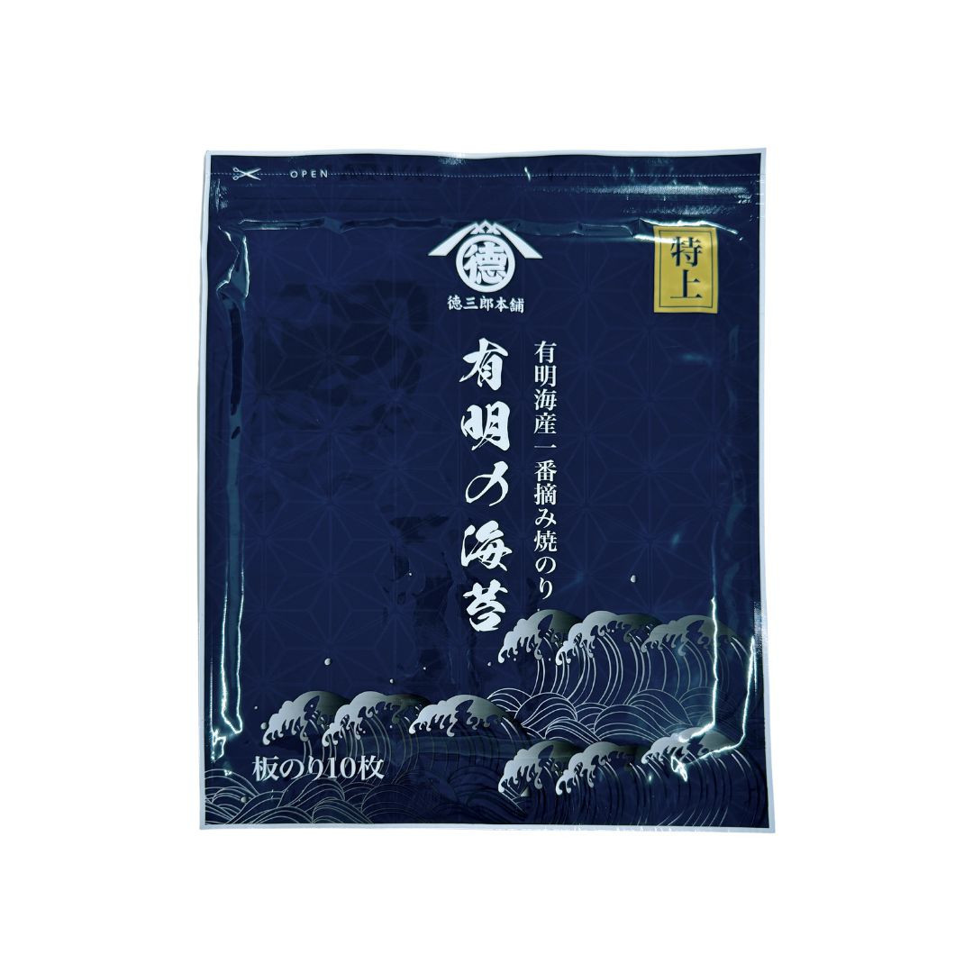 山徳　焼のり 特上 小缶（全型10枚入×5袋）