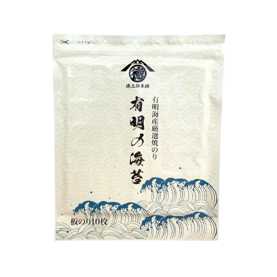 山徳　焼のり 大缶（全型10枚入×10袋）