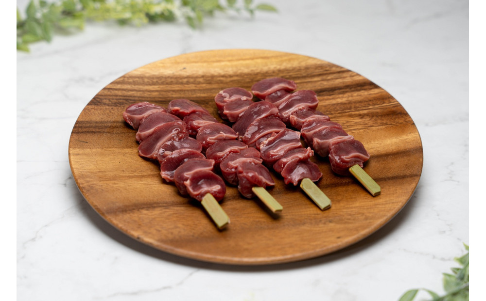 堺発！老舗の焼鳥工場が仕込んだ砂肝串50本　計2ｋｇ