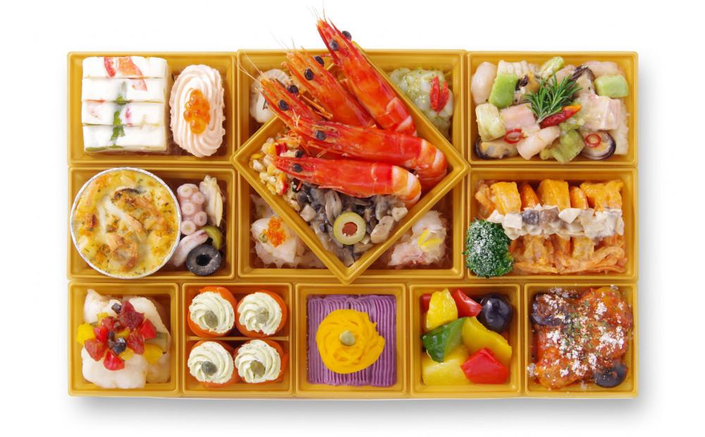 洋風オードブル ワインによく合うビストロおせちトレー版 「カメリア シンプル」 4～5人前