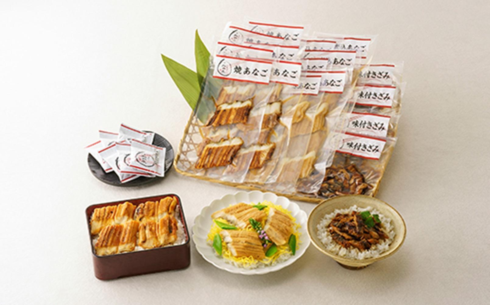 〈堺あなご専門 松井泉〉あなごのお惣菜３種セット（１６パック入）〈高島屋選定品〉