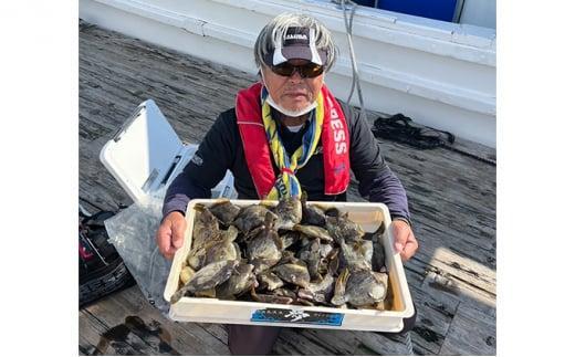 大阪府堺市　夢フィッシング　渡船券4枚