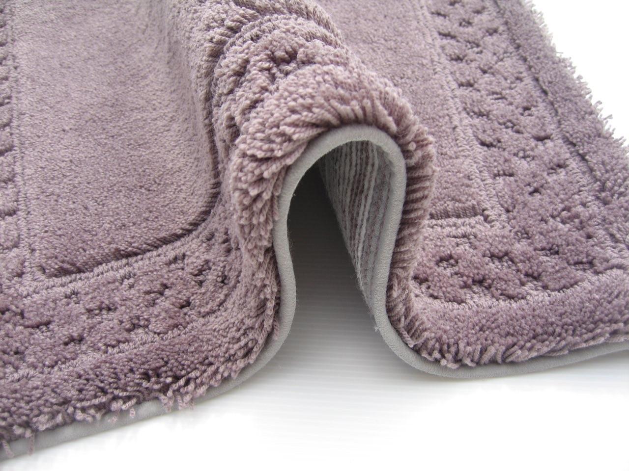 【グレー】ボルガトイレマット約60cm×約60cm