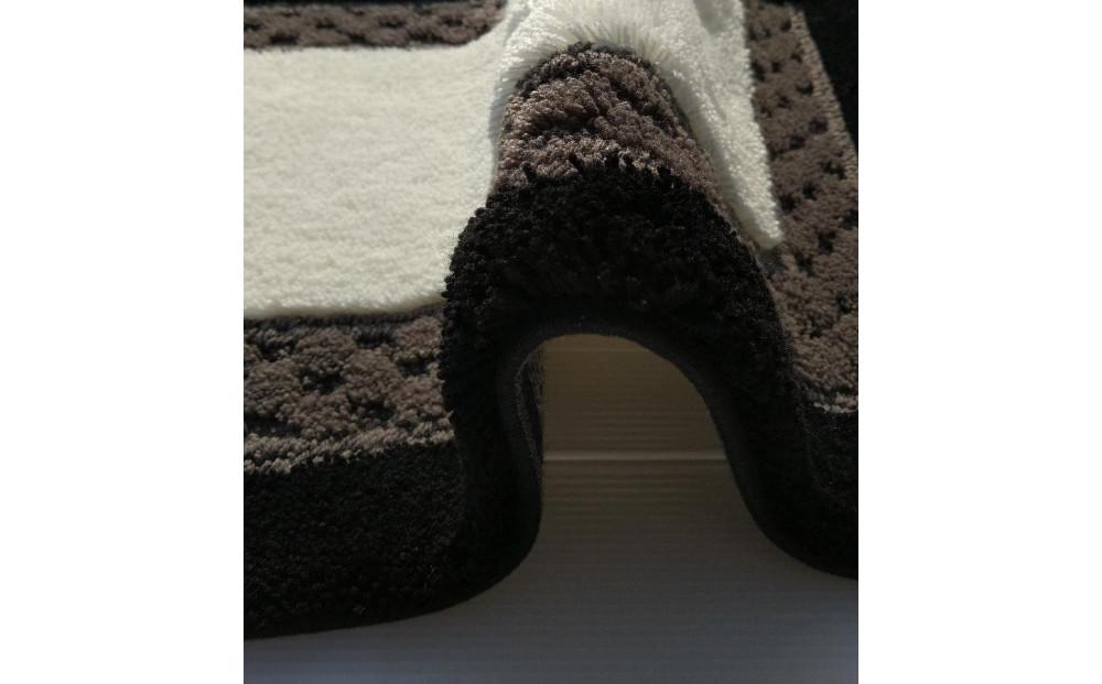 【ホワイト,グレー,ブラック】ボルガバスマット小 約40cm×約60cm