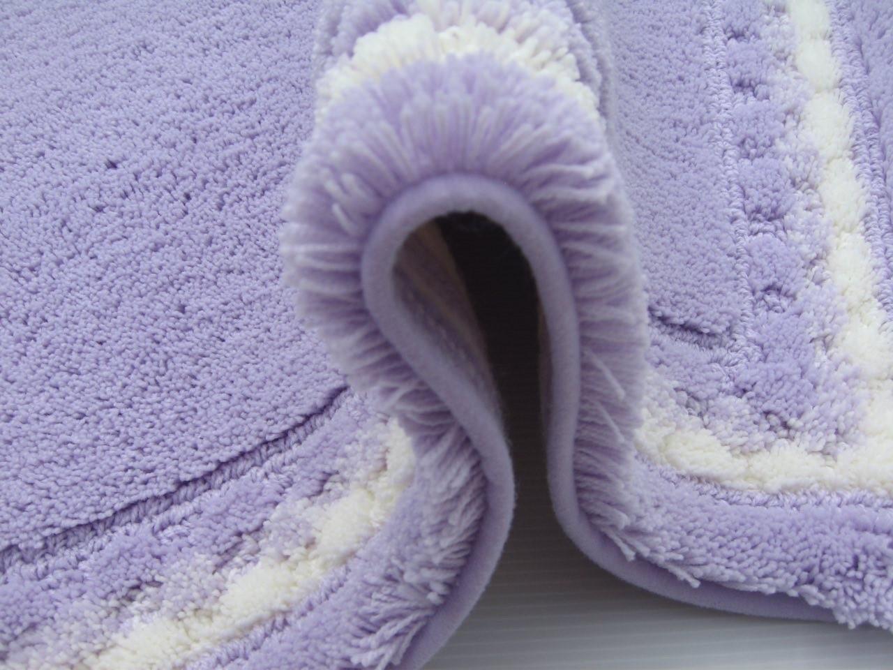 【ラベンダー】ボルガバスマット大 約50cm×約70cm