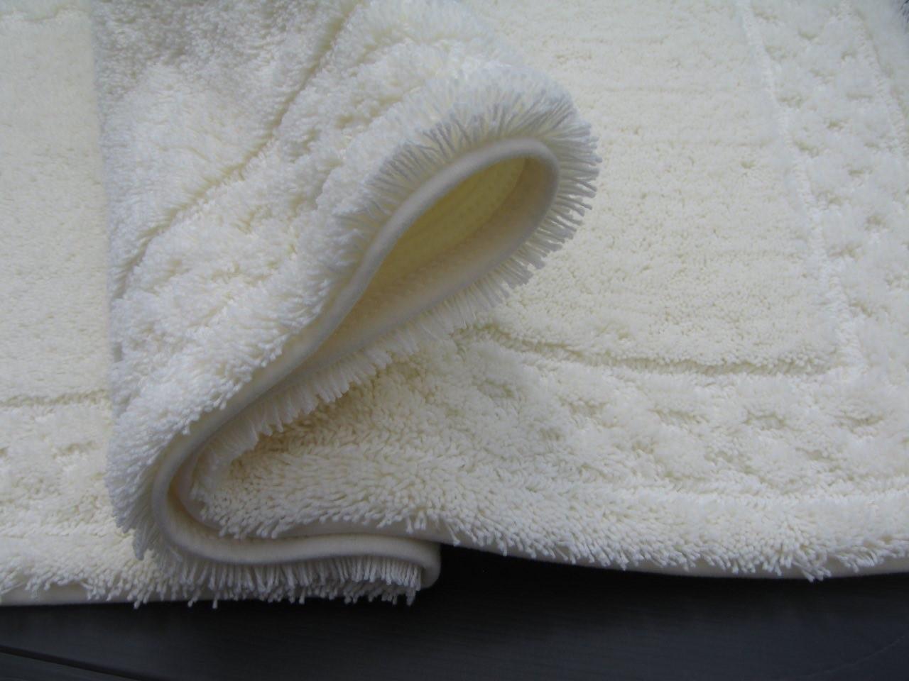 【ホワイト】ボルガキッチンマット小 約45cm×約120cm