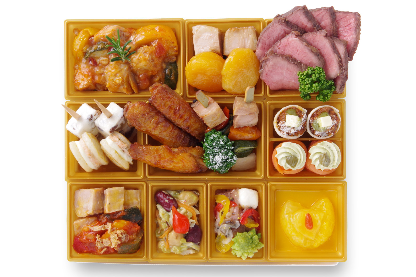 洋風オードブル ワインによく合うビストロおせちトレー版 「ナルシス シンプル」 2～3人前