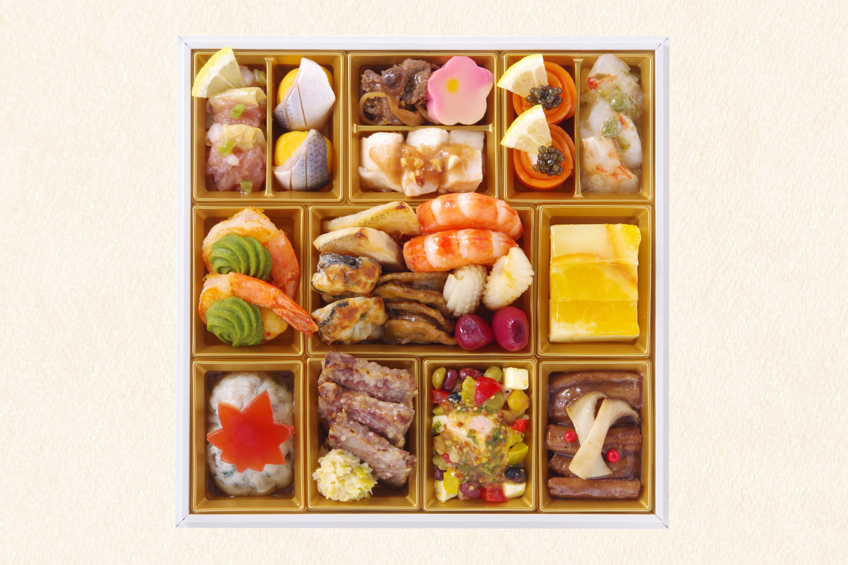 おせち たん熊北店大将栗栖正博プロデュース 「楽市熊座 モダンおせち」  2～3人前