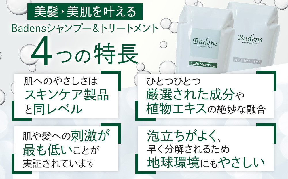 バーデンス　シャンプートリートメント（ファンシーフローラルの香り）