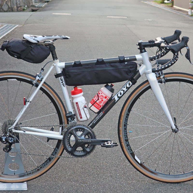 R250 フレームインナーバッグ  ラージ アーガイル  リップストップ ブラック