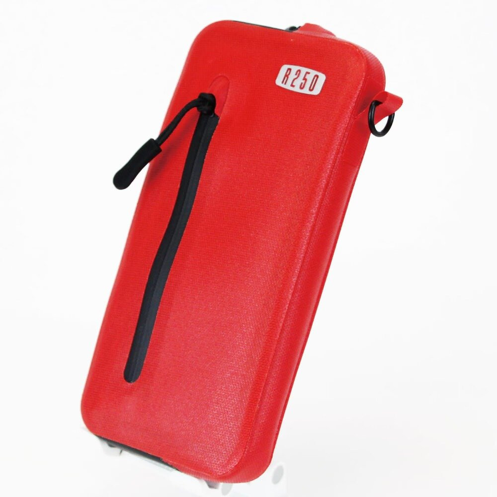 R250 防水スマートウォレットクリア SL  レッド